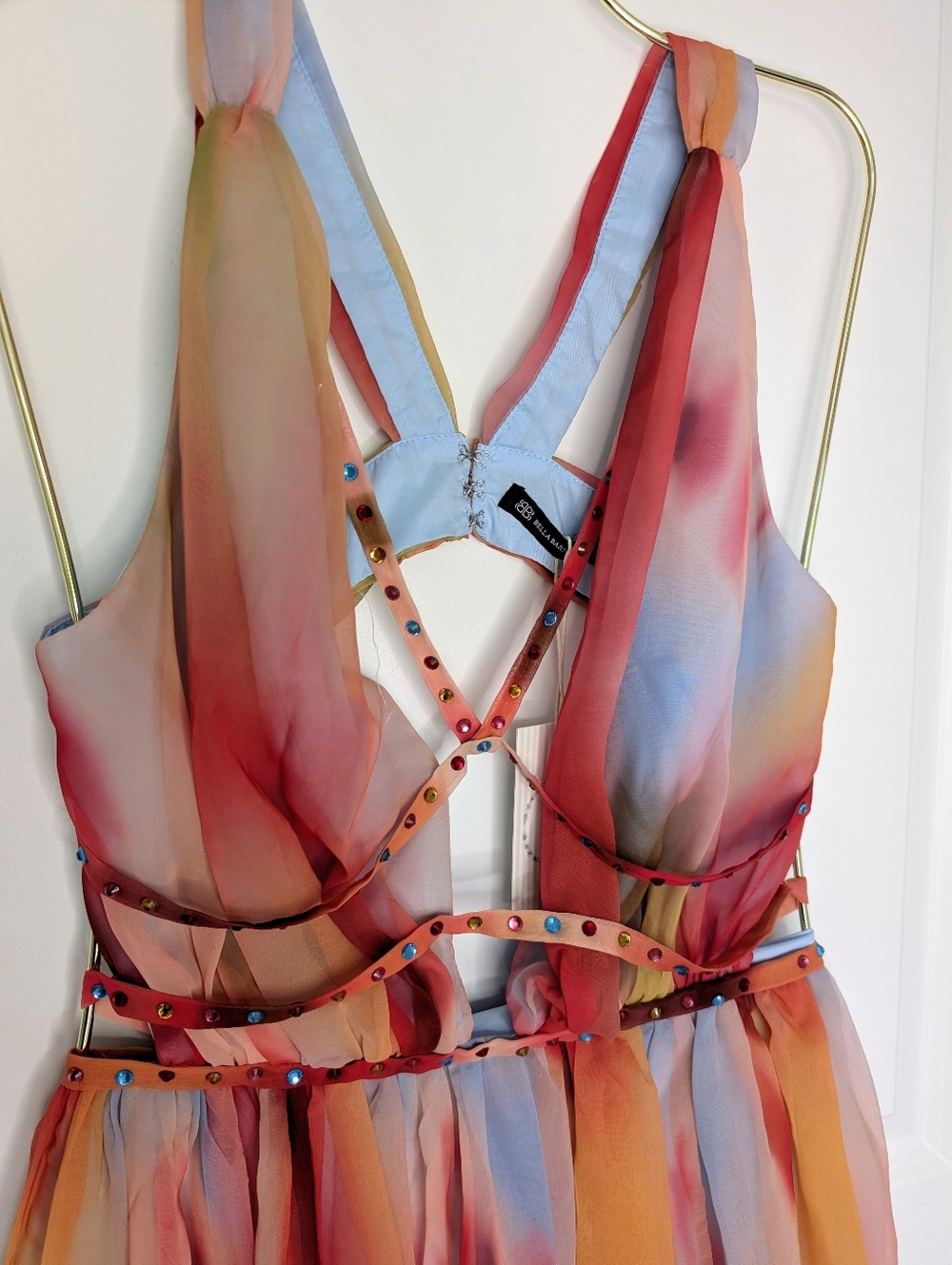 Eileen Printed Slit Maxi Dress - Picture 6 of 10
